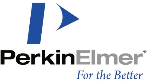 A logo for the brand Perkin Elmer