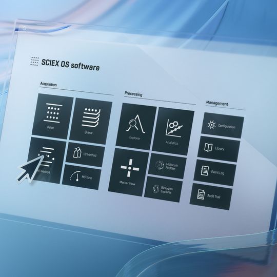 mass spectrometry software, SCIEX OS software 