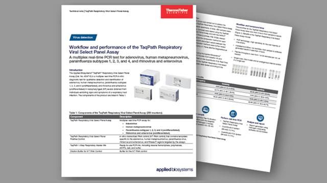 Workflow and Performance of a Multiplex Real-Time PCR <i>In Vitro</i> Diagnostic Test content piece image 